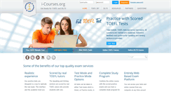 Desktop Screenshot of i-courses.org